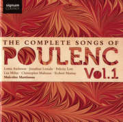 Complete Songs 1 , F. Poulenc