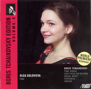 Boris Tchaikovsky Edition 2: Piano Music , Olga Solovieva