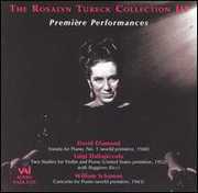 Rosalyn Tureck Collection 3 , Rosalyn Tureck