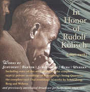In Honor of Rudolf Kolisch , Rudolf Kolisch