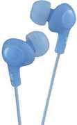 JVC HAFR6A GUMY Plus Earbuds With Microphone & In-line Remote (Blue)