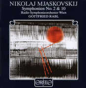 Symphonien 2 & 10 , N. Miaskovsky
