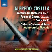 Cto for Orch: Op 61 / Pagine de Guerra: Op 25Bis , Alfredo Casella