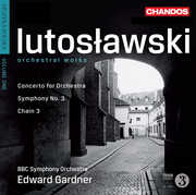 Orch Works 1: Cto for Orchestra / Sym 3 / Chain 3 , Edward Gardner