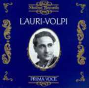 Prima Voce , Giacomo Lauri-Volpi