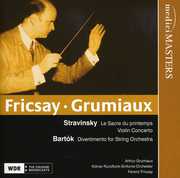 Stravinsky/ Bartok : Le Sacre Du Printemps & Violin , Ferenc Fricsay