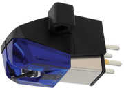 Audio Technica AT-XP3 Conical Tip DJ Cartridge with Conical Bonded Stylus (Black/ Blue)