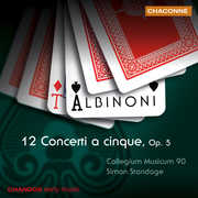 12 Concerti a Cinque Op 5 , Simon Standage