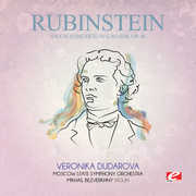 Violin Concerto in G Major 46 , Rubinstein