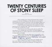 Twenty Centuries Of Stony Sleep , Various Artists
