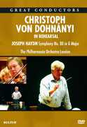 In Rehearsal , Christoph Von Dohnanyi