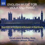 English Music for Viola & Piano , Sarah-Jane Bradley