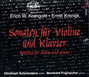 Sonatas for Violin & Piano , Bernhard Fograscher