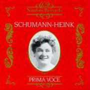 Prima Voce , Ernestine Schumann-Heink