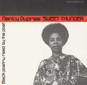 Sweet Thunder: Black Poetry By Nancy Dupree , Nancy Dupree