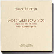 Short Tales for a Viol , Vittorio Ghielmi