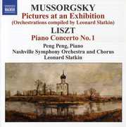 Picturs at An Exhibition / Piano Concerto No. 1 , Leonard Slatkin