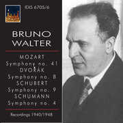 Bruno Walter Conducts Mozart Dvorak Schubert 