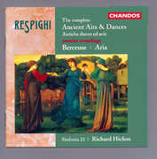 Ancient Airs & Dances , Richard Hickox