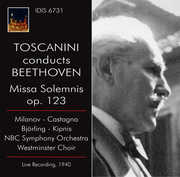 Toscanini Conducts Beethoven /  Missa Solemnis 