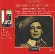 Opera Arias 1922-1942 /  Various , Various Artists