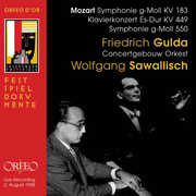 Symphony 25 /  Concerto for Piano & Orch 14 , Friedrich Gulda