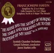 Symphonies 21 & 96 / Cello Concerto , Gerard Schwarz