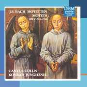Motets BWV 225-230 , Konrad Junghanel
