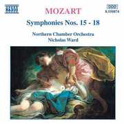 Symphonies 15-18 , Nicholas Ward
