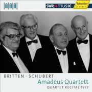 Quartet Recital 1977 , Amadeus Quartet