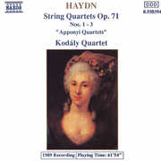 String Quartets Op 71, 1-3 , Invocation
