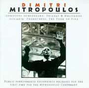 Mitropoulos Conducts Schoenber , Mitropoulos