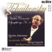 Symphony 4 F minor / Violin Concerto D Major , Rafael Kubelik