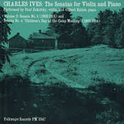 Charles Ives: Sonatas for Violin and Piano Vol. 2 , Paul Zukofsky