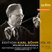 Piano Concerto 4 & Symphony 4 , Ludwig van Beethoven