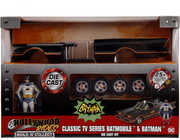 Jada Toys - Build N' Collect 1966 Classic TV Series Batmobile w/  Batman & RobinFigure 1/ 24 Diecast Model Kit 
