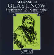 Symphony 3 /  Concert Waltz 2 , A. Glazunov