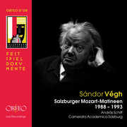 Salzburger Mozart: Matineen 1988-1993 , Sandor V gh