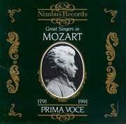 Great Singers in Mozart /  Various , Various Artists