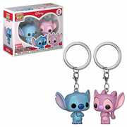 FUNKO POP! KEYCHAIN: Lilo & Stitch - Stitch & Angel 2PK 