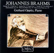 Sonata No. 3 & Pieces for Piano Op. 119 , J. Brahms