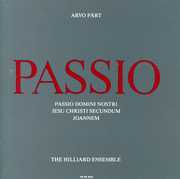 Passio , The Hilliard Ensemble
