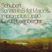 Piano Sonata /  Impromptus , Carol Rosenberger