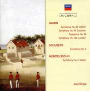 Eloquence: Haydn Schubert Mendelssohn Symphonies , Josef Krips