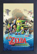 The Legend of Zelda - Windwaker - 11x17 Framed Gel Coat Print 