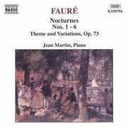 Nocturnes 1-6 / Theme & Variations , Jean Martin