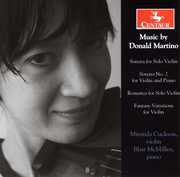 Sonata for Solo Violin / Sonata No. 2 for Violin , Miranda Cuckson