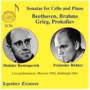 Sonatas for Cello & Piano , Mstislav Rostropovich