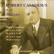Robert Casadesus Plays Mozart , Robert Casadesus