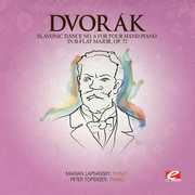 Slavonic Dance 6 Four Hand Piano B-Flat Maj 72 , Dvorak